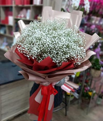 Букет цветов из: Гипсофила в Цимлянском