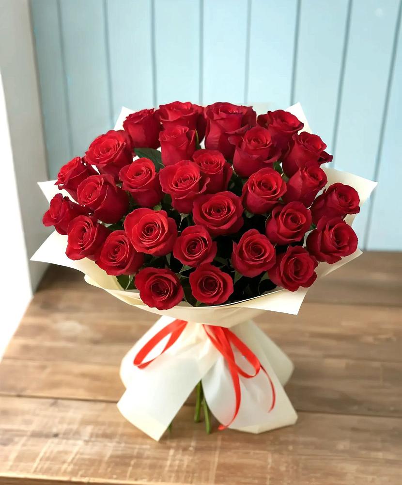 Букет 29 Красных роз в Цимлянском
