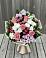 Букет цветов из: Альстромерии, Гвоздики, Розы и Хризантемы в Цимлянском