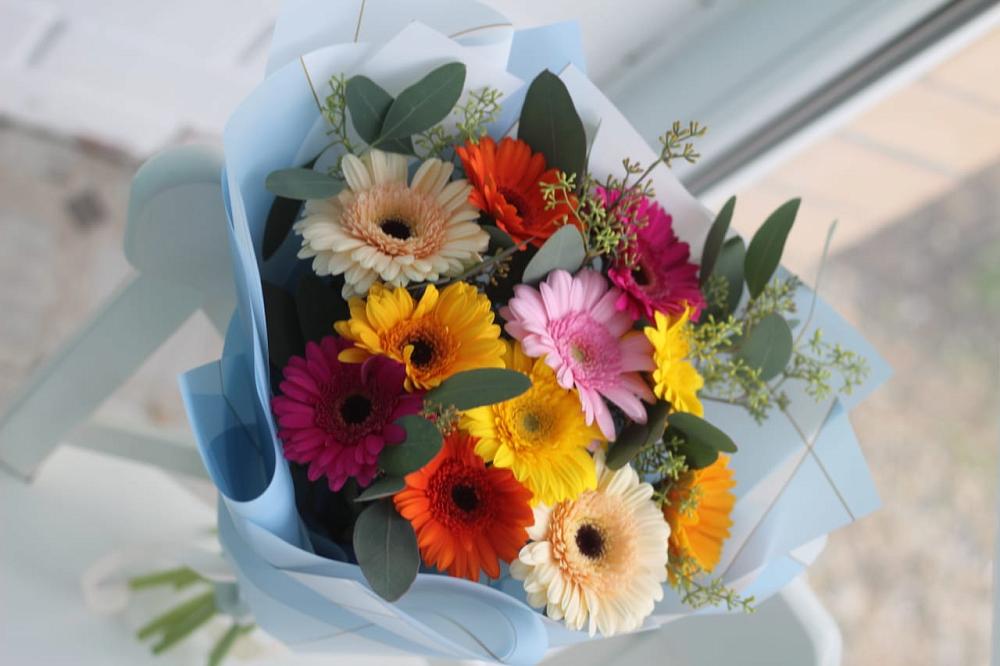 Букет цветов из: Герберы в Цимлянском