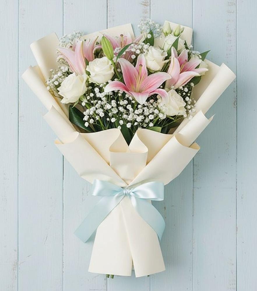 Букет цветов из: Лилии в Цимлянском