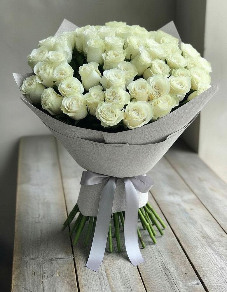Букет 35 Белых роз в Цимлянском