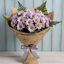 Букет цветов из:  Хризантемы в Цимлянском