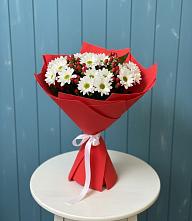 Букет цветов из:  Хризантемы в Цимлянском