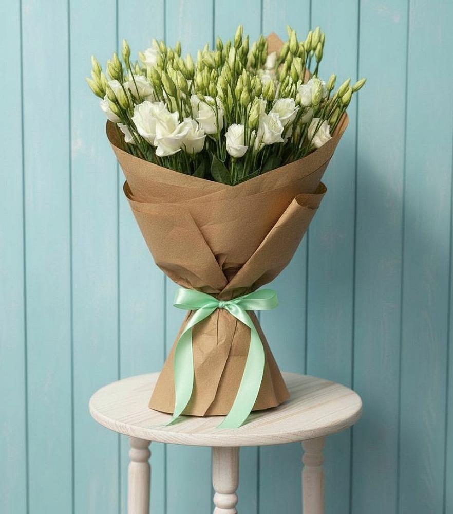 Букет цветов из: Лизиантусы в Цимлянском