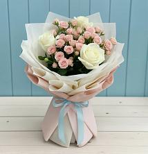 Букет цветов из:  Розы в Цимлянском