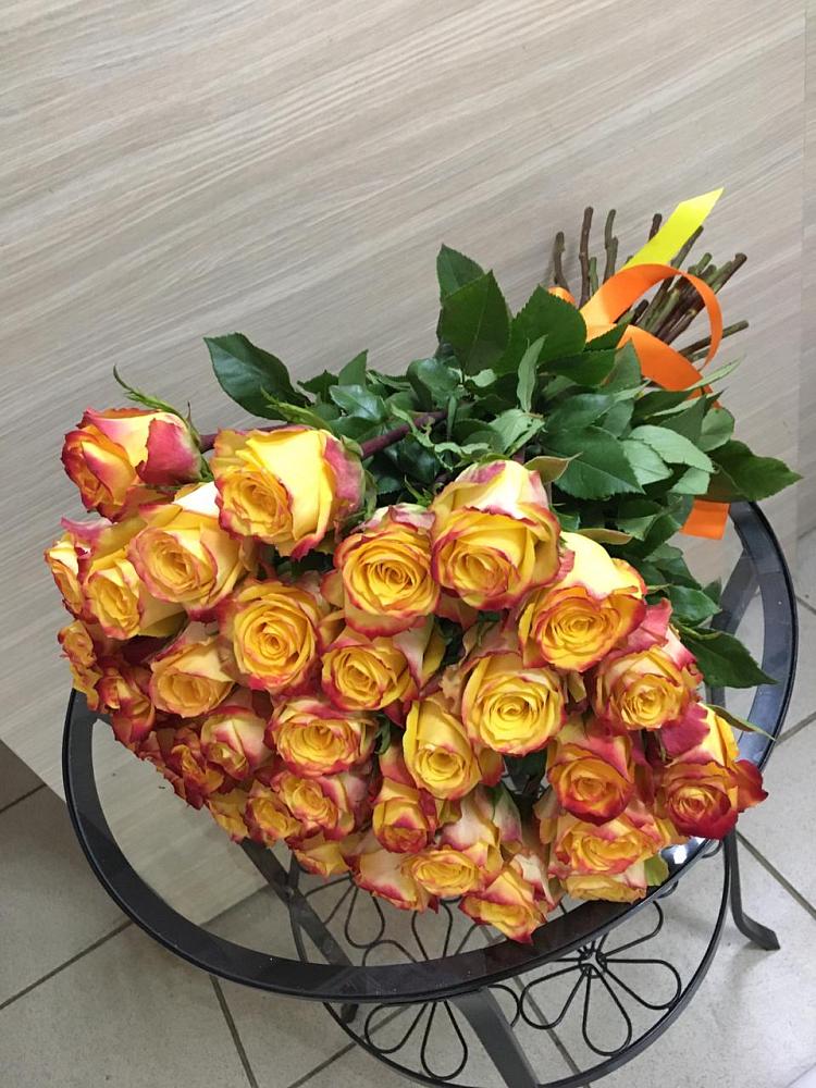 Букет Желтые розы в Цимлянском