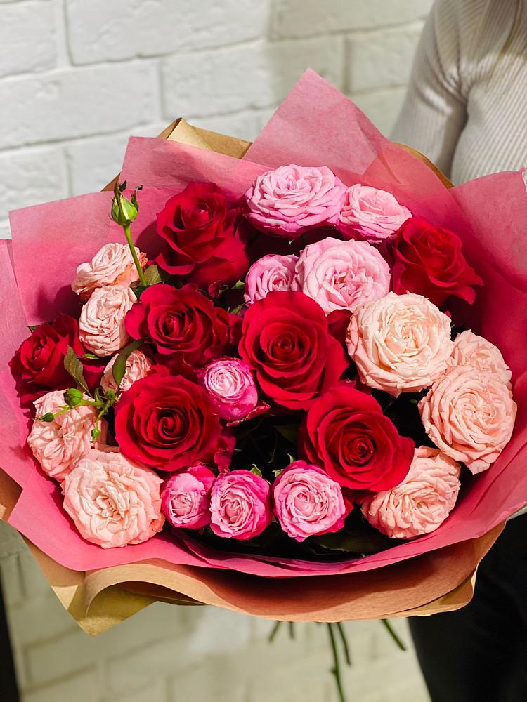 Букет цветов из: Розы в Цимлянском