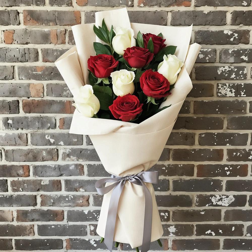 Букет цветов из: Розы в Цимлянском