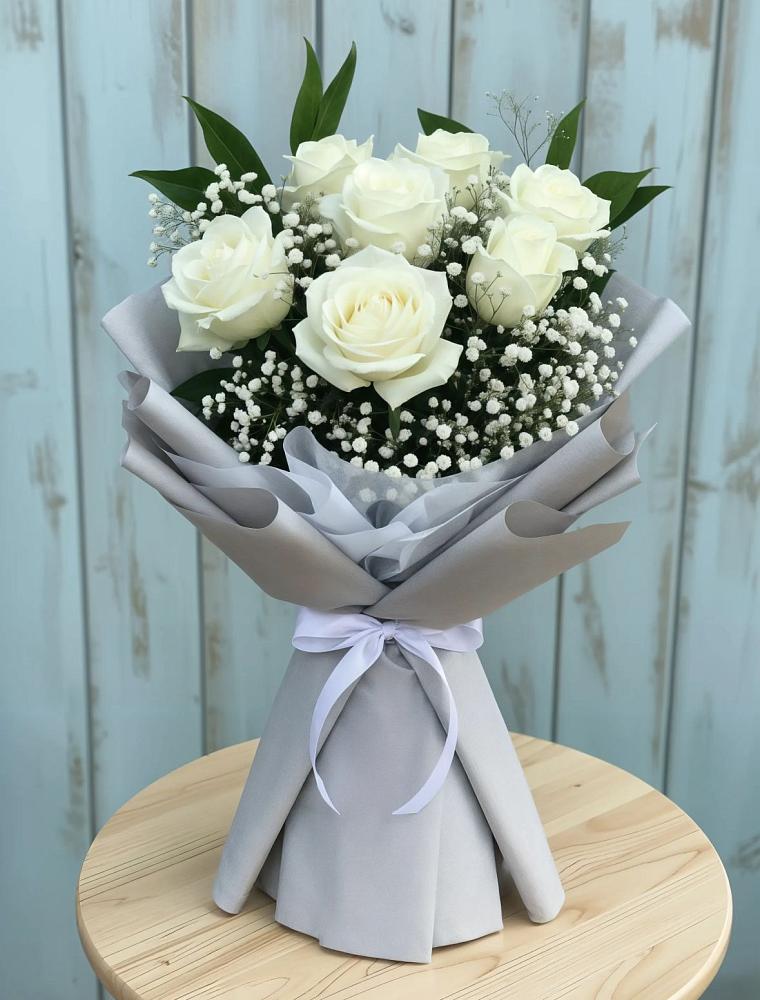 Букет цветов из: Розы в Цимлянском