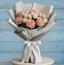 Букет цветов из:  Розы в Цимлянском