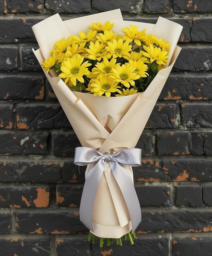 Букет цветов из: Хризантемы в Цимлянском