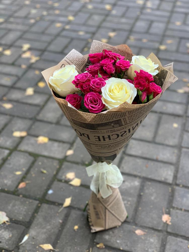 Букет цветов из: Розы в Цимлянском