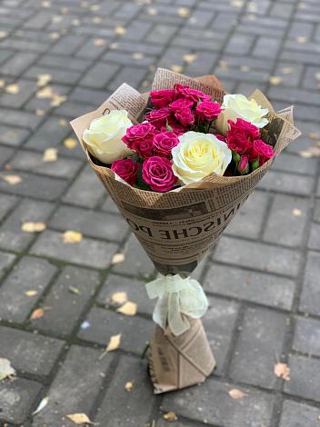 Букет цветов из: Розы в Цимлянском