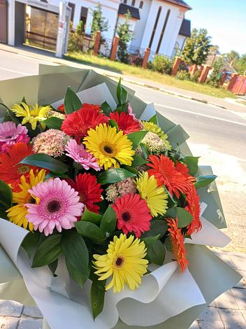 Букет цветов из: Герберы в Цимлянском