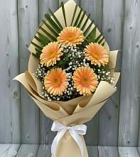 Букет цветов из:  Герберы в Цимлянском
