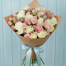 Букет цветов из:  Розы в Цимлянском